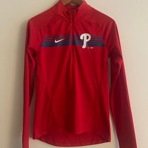 Phillies Nike Dri-Fit Quarter Zip